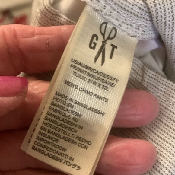 Goodthreads 32/36 straight leg white/very light cream chino pants - Picture 10 of 11